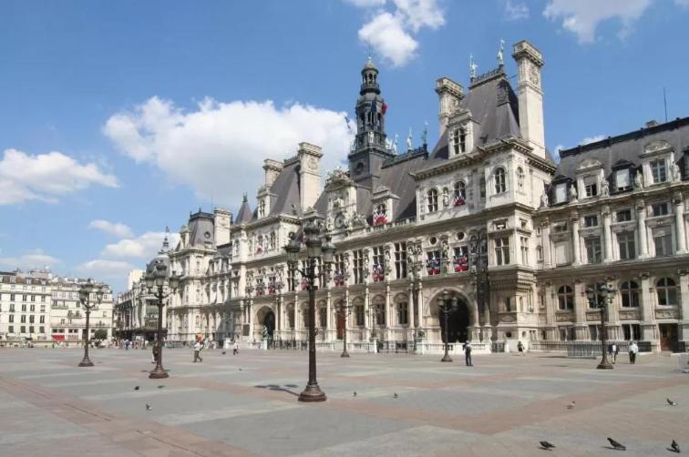 Appartement Quartier Dans Le Marais Hotel De Ville Parijs Buitenkant foto