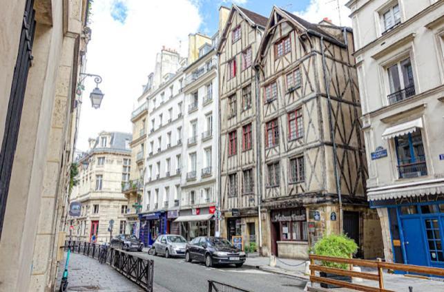 Appartement Quartier Dans Le Marais Hotel De Ville Parijs Buitenkant foto